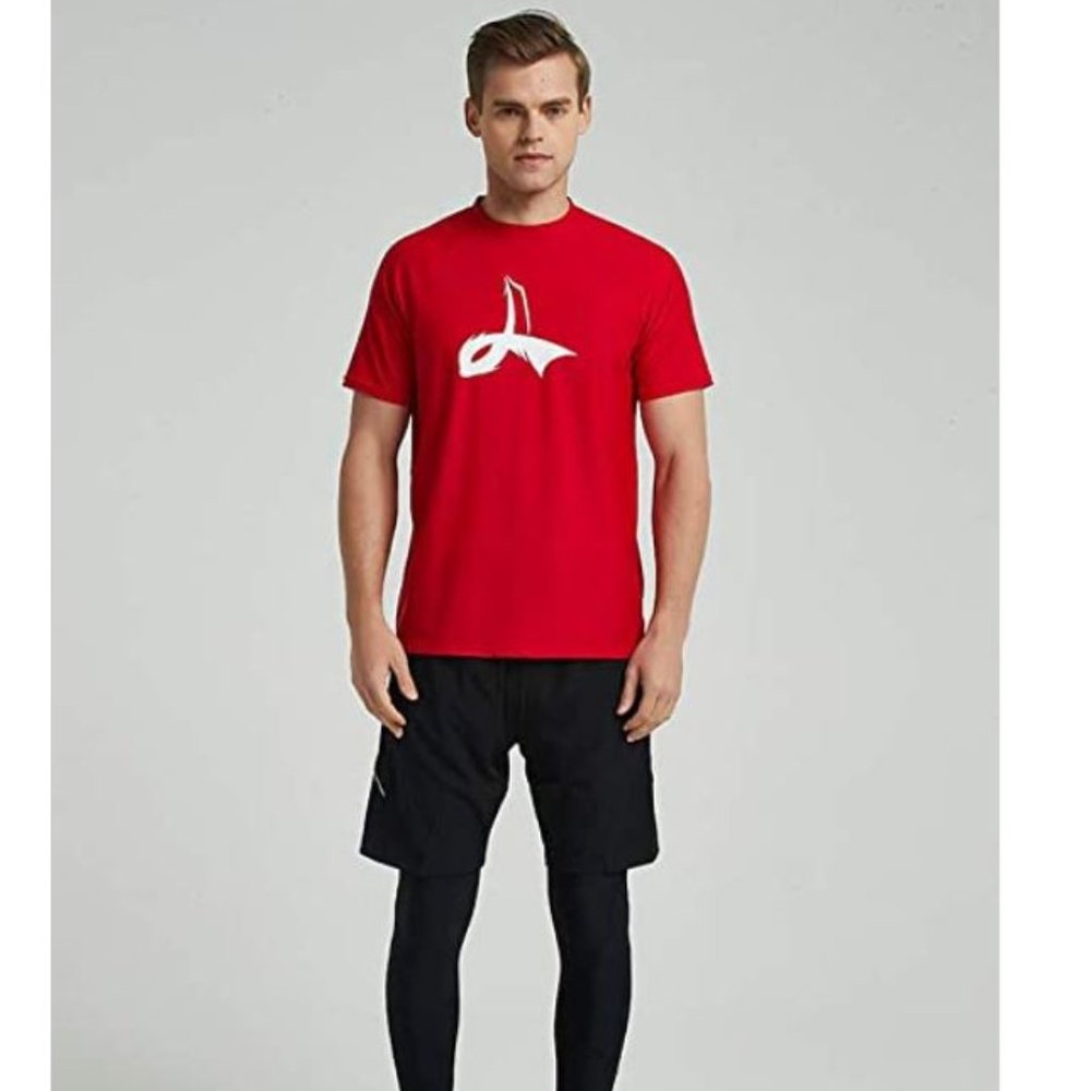 LAFROI Men's Short Sleeve UPF 50+ Loose Fit